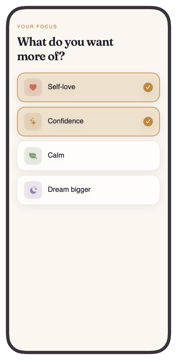 Arise personalized setup